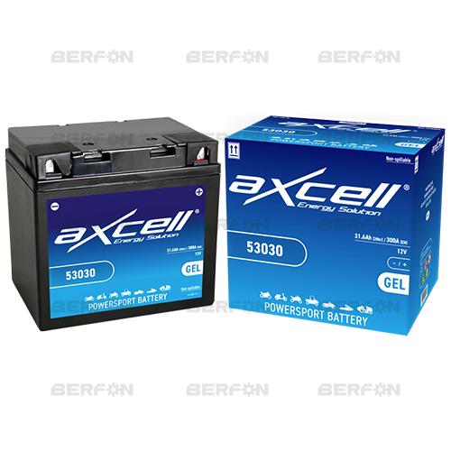 BATERIA AXCELL A60-N30L: 12V-31,6A (178x123x166mm)